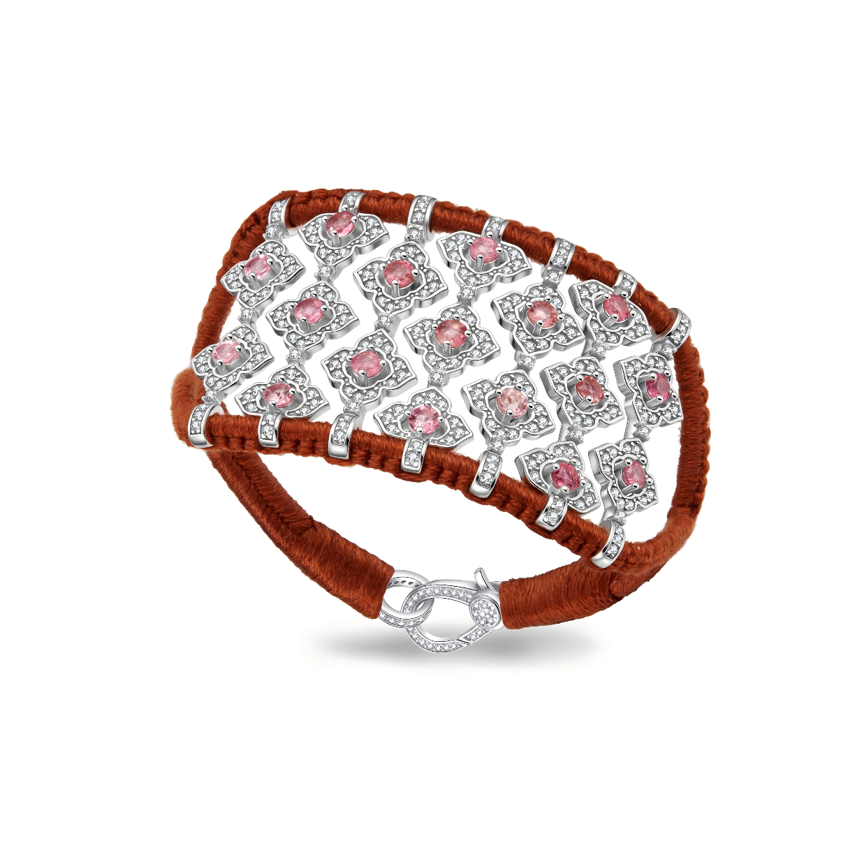 Brasilia noisette bracelet - Tourmalines