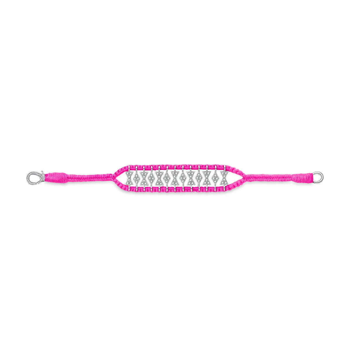 Buzios Neon pink bracelet