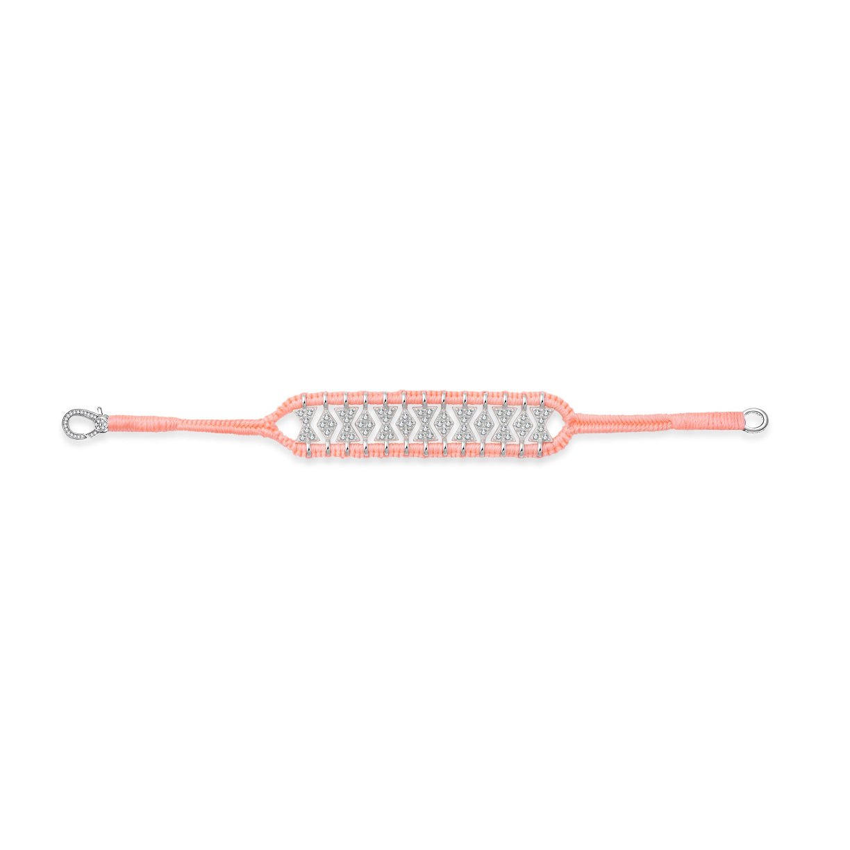 Buzios Neon coral bracelet