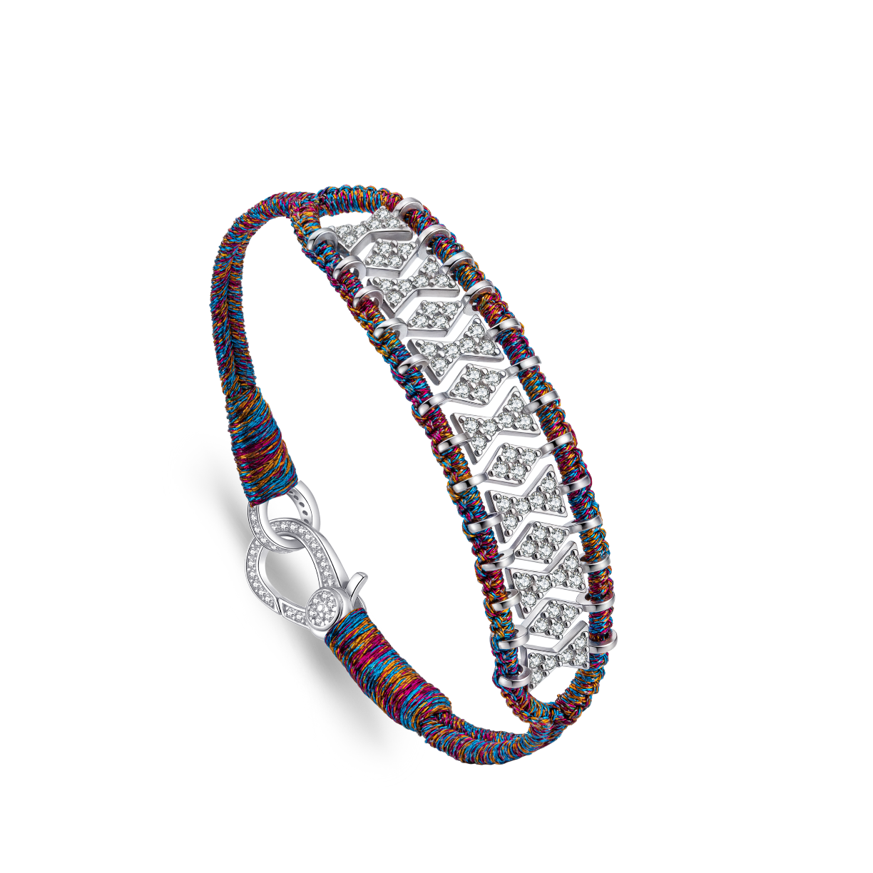 Bracelet Buzios violet shanti