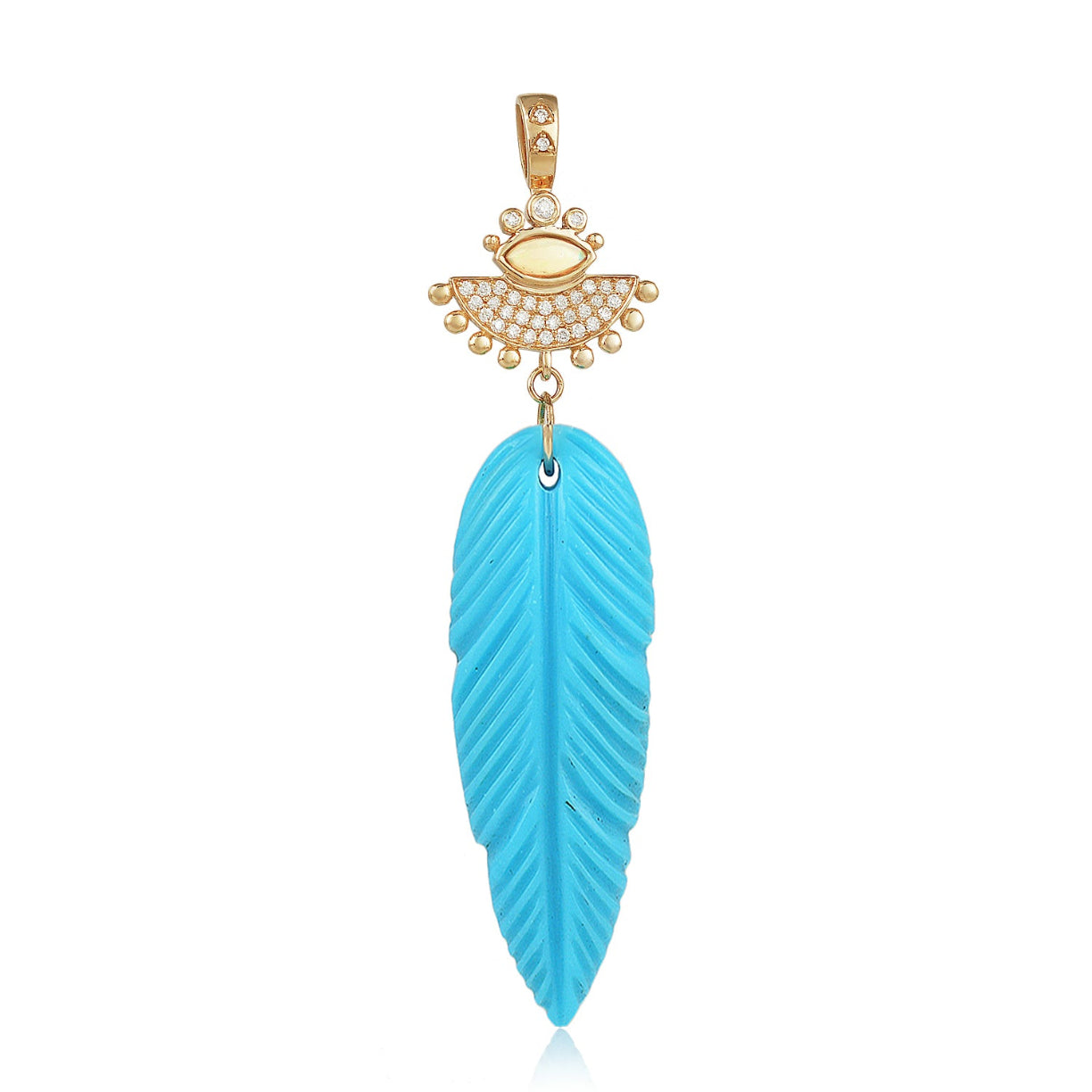 Turquoise Cesar pendant