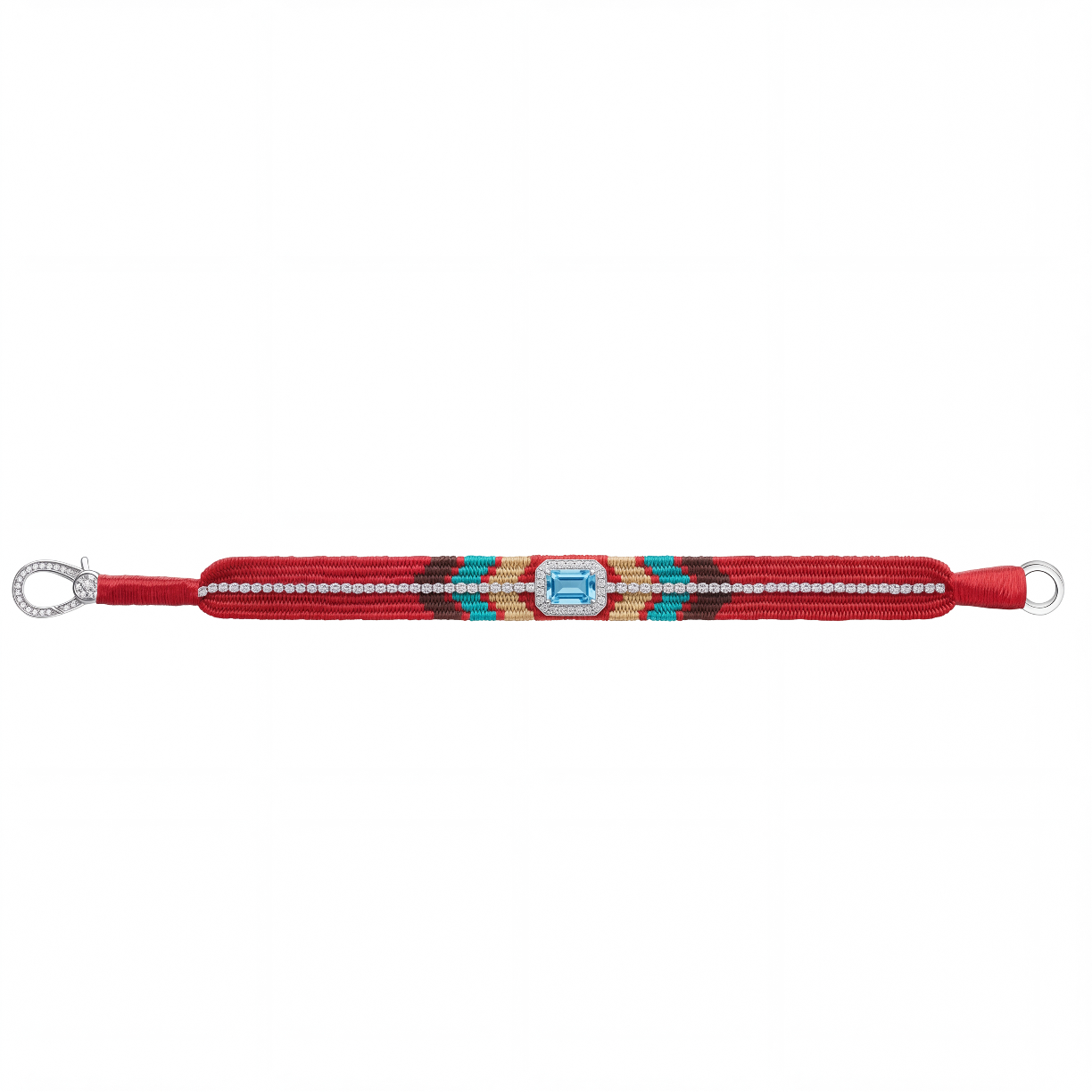 Bracelet Farrow rouge - Topaze