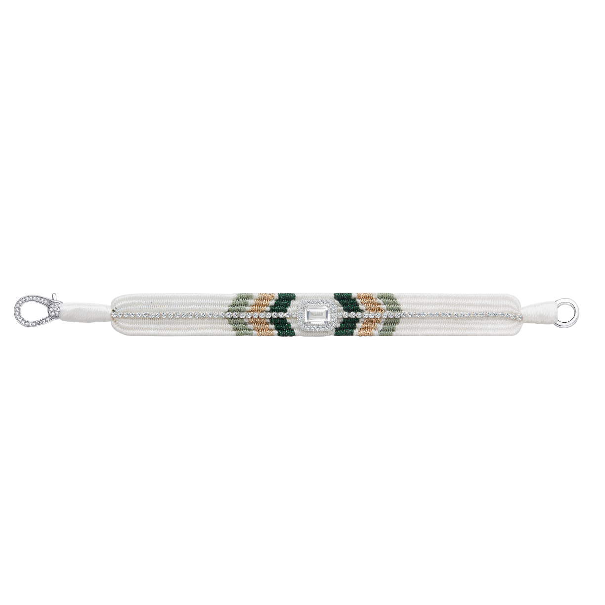 Bracelet Farrow Blanc - Cristal