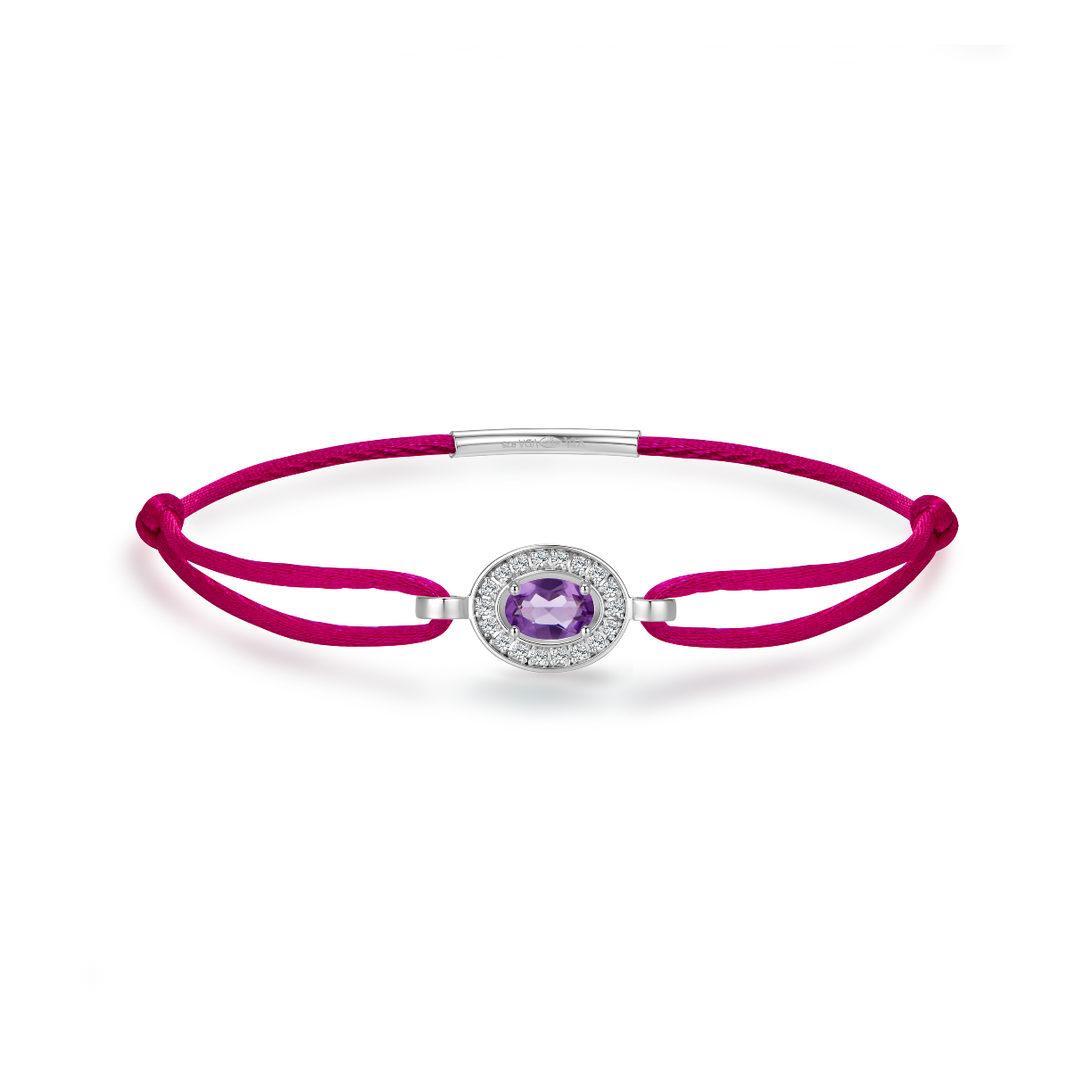 Fuchsia forever bracelet - amethyst