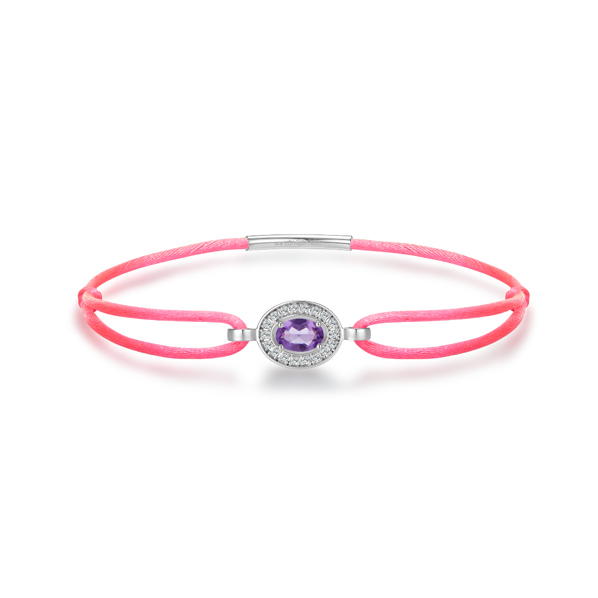 neon-barbie forever bracelet - amethyst