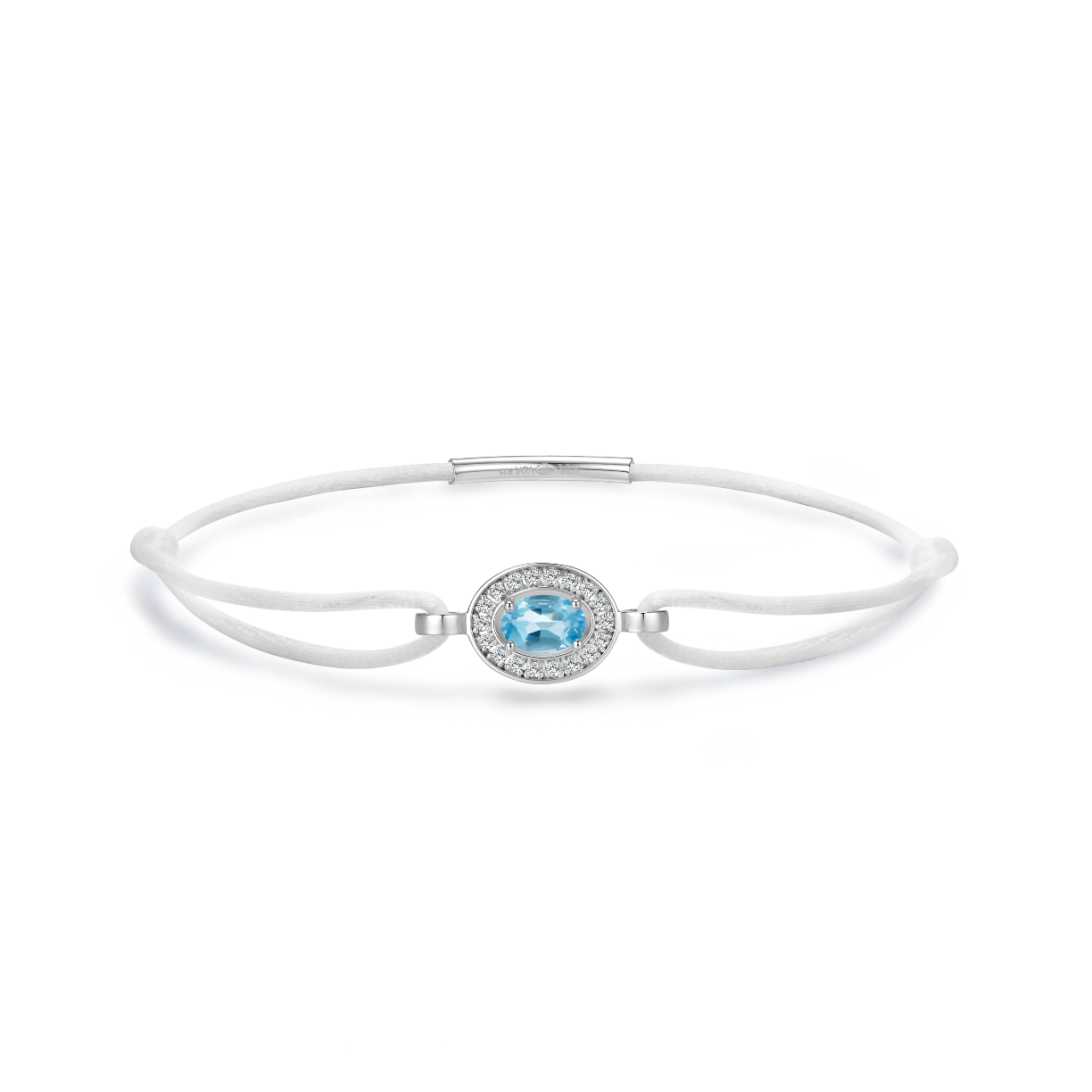 White forever bracelet - Topaz