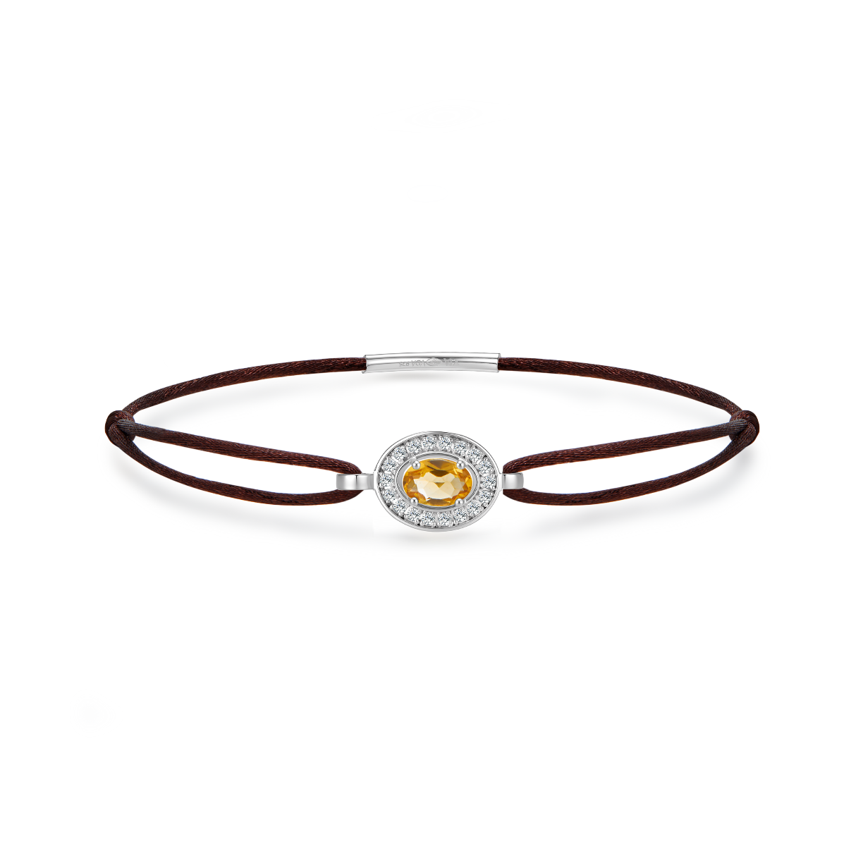 choco forever bracelet - citrine