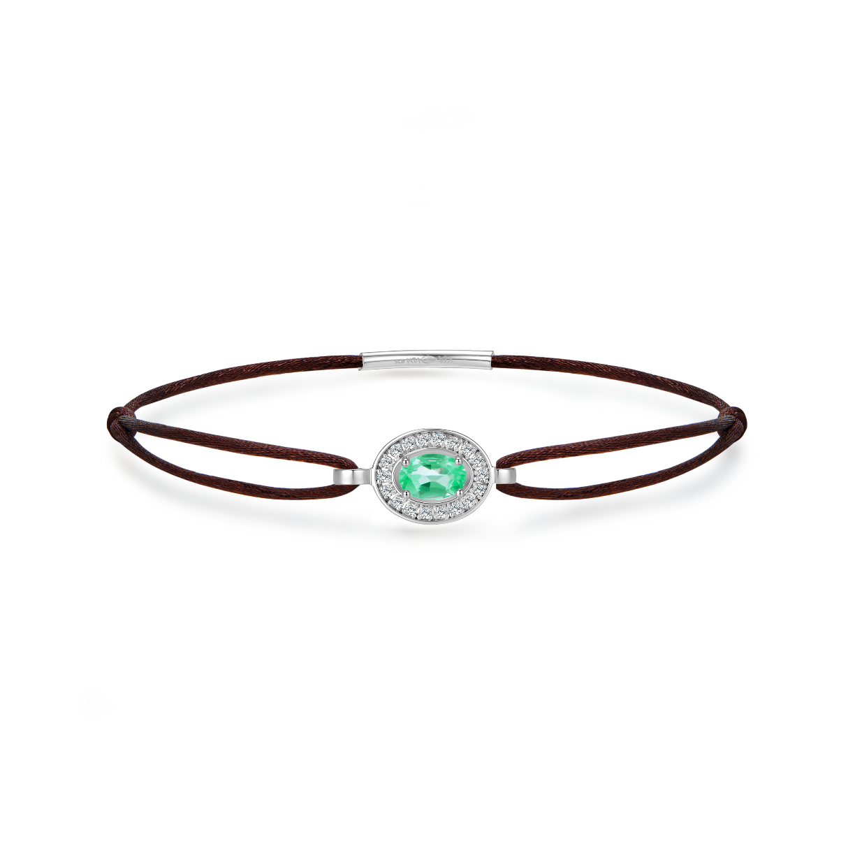 choco forever bracelet - emerald