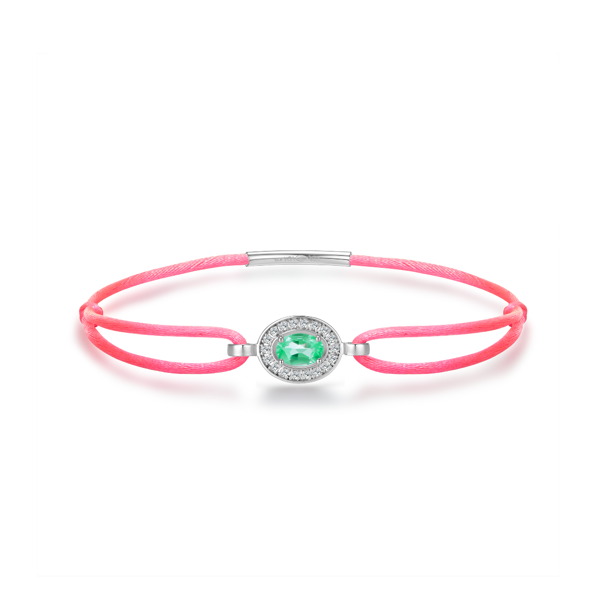 neon barbie forever bracelet - emerald