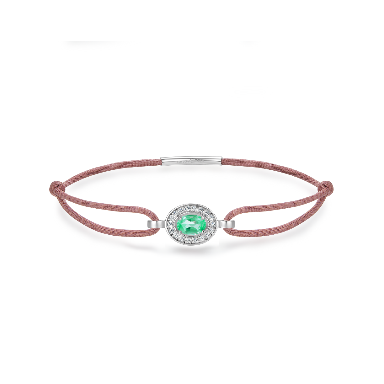 petal forever bracelet - emerald