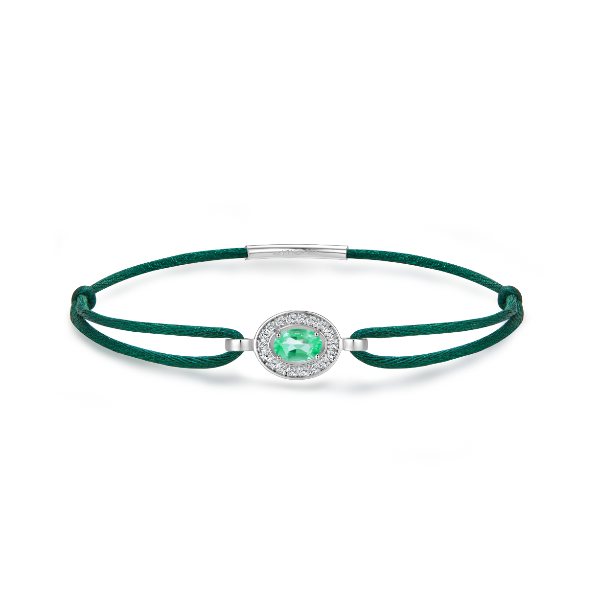 fir-tree forever bracelet - emerald