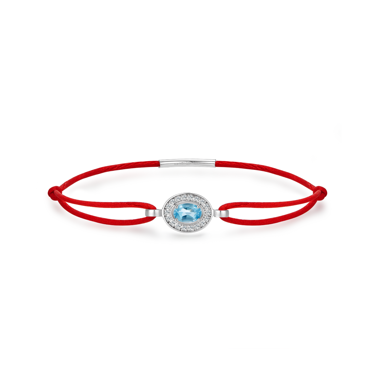 Red forever bracelet - Topaz