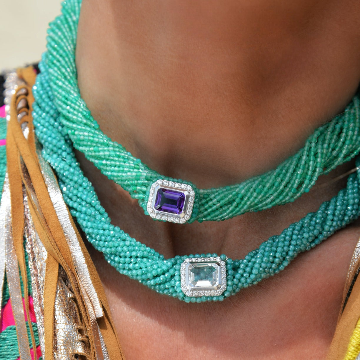 Tornado Emerald Necklace