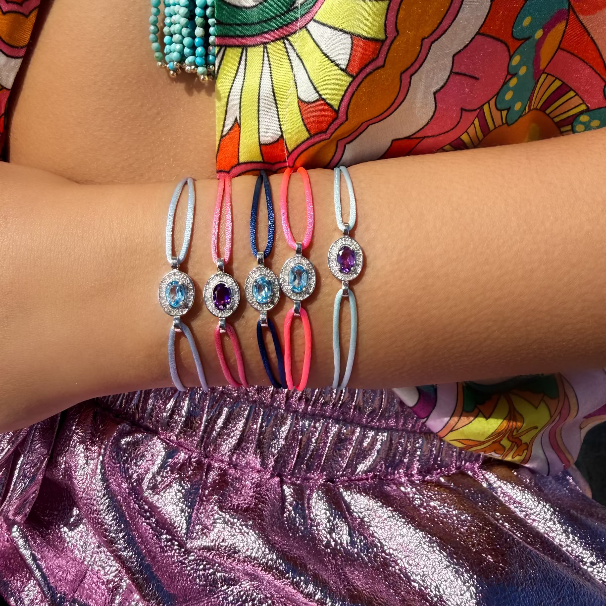 Sky forever bracelet - amethyst