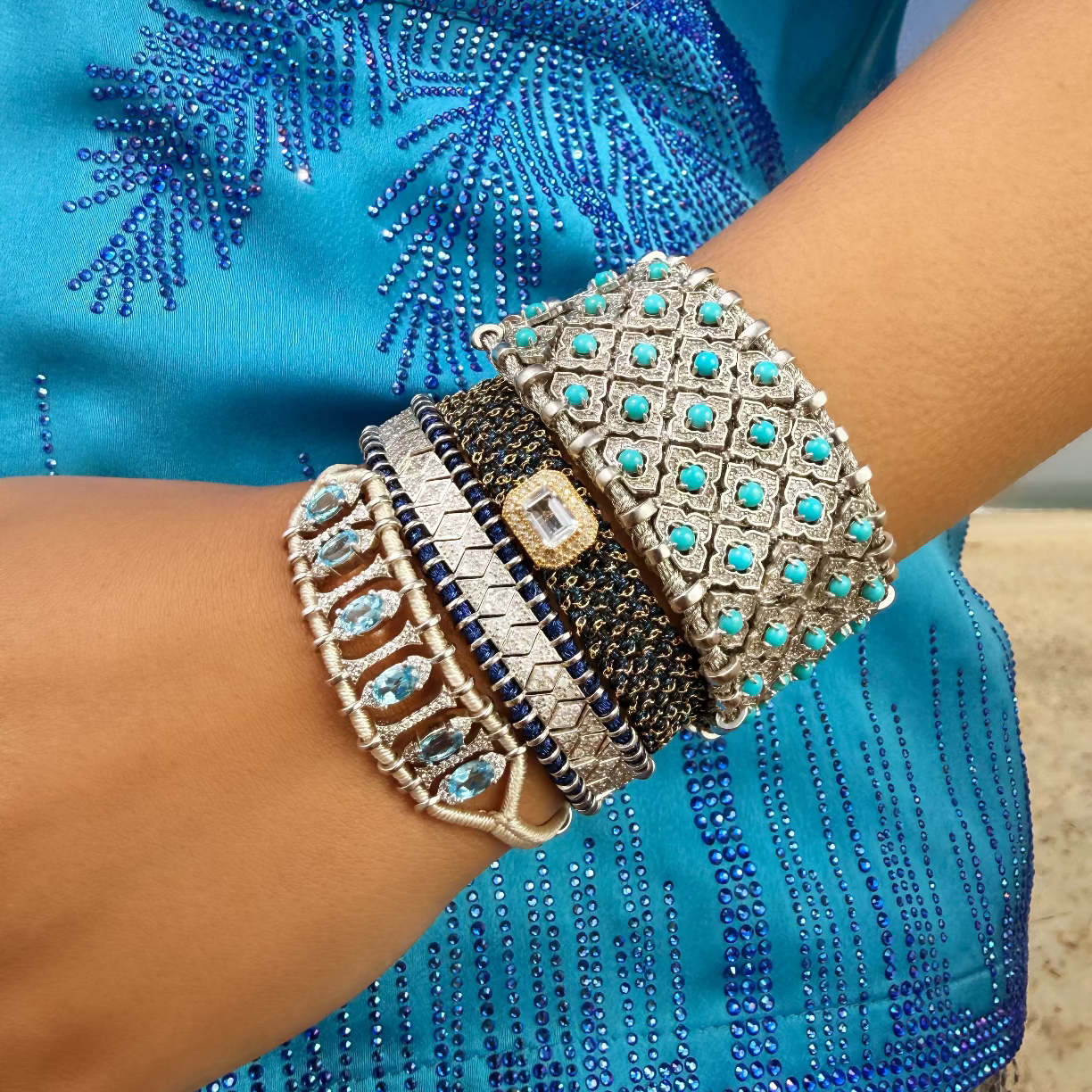 Abyss Vicky bracelet - Crystal