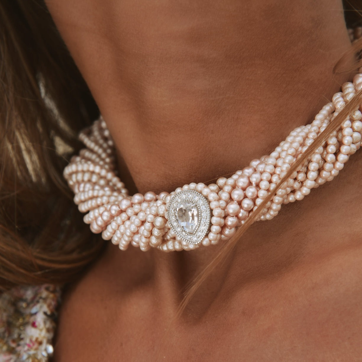 Tornado Small Pearl Necklace