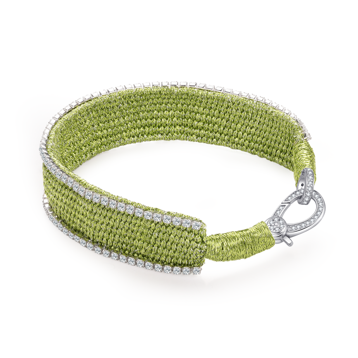 bracelet navajo lime - améthystes