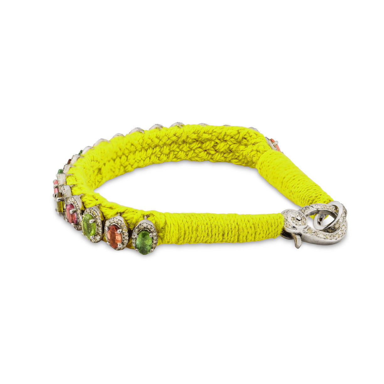 Bracelet Rio jaune fluo
