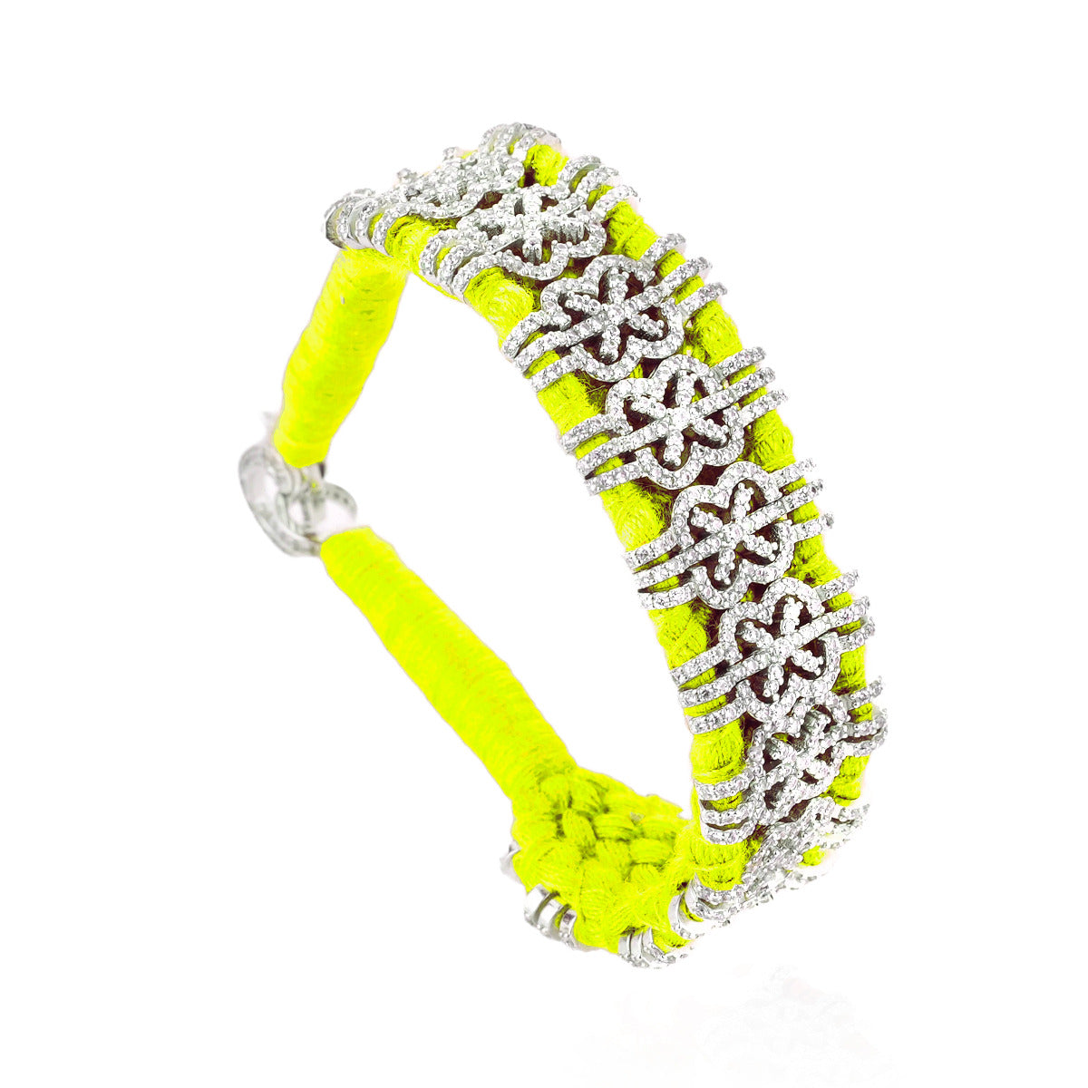 Bracelet Salvador jaune fluo