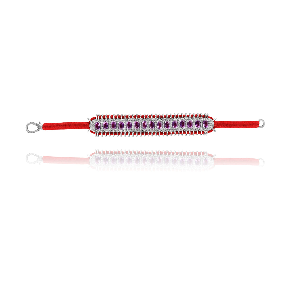 Santos Red bracelet - Amethyst