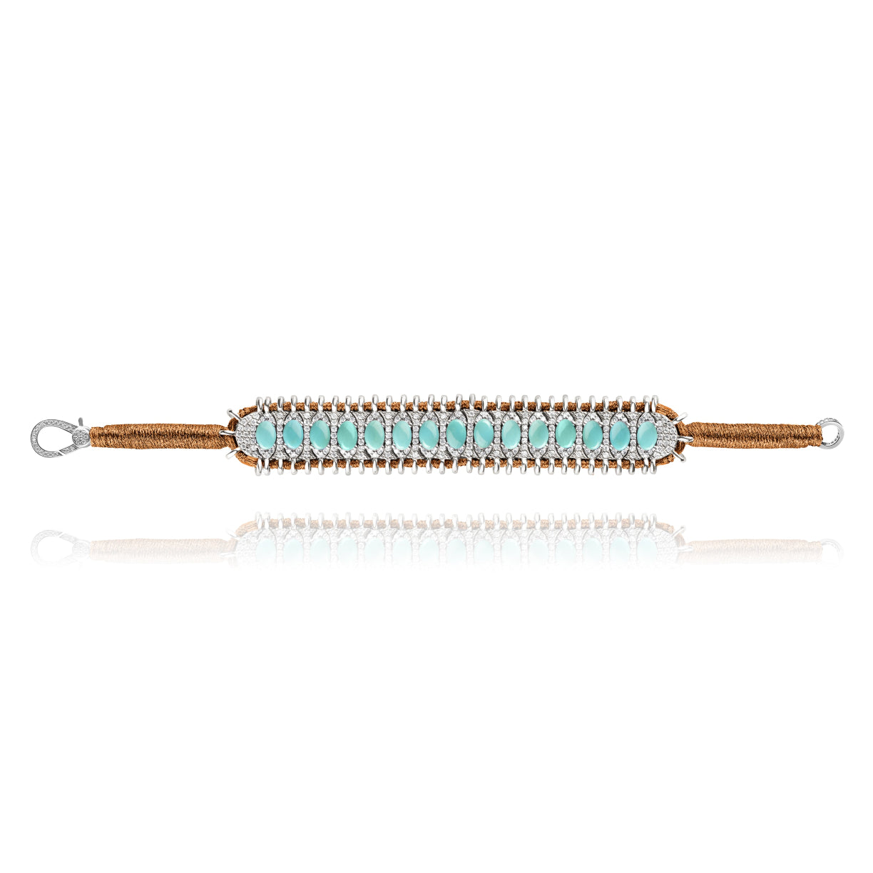 Santos Copper bracelet - Turquoise