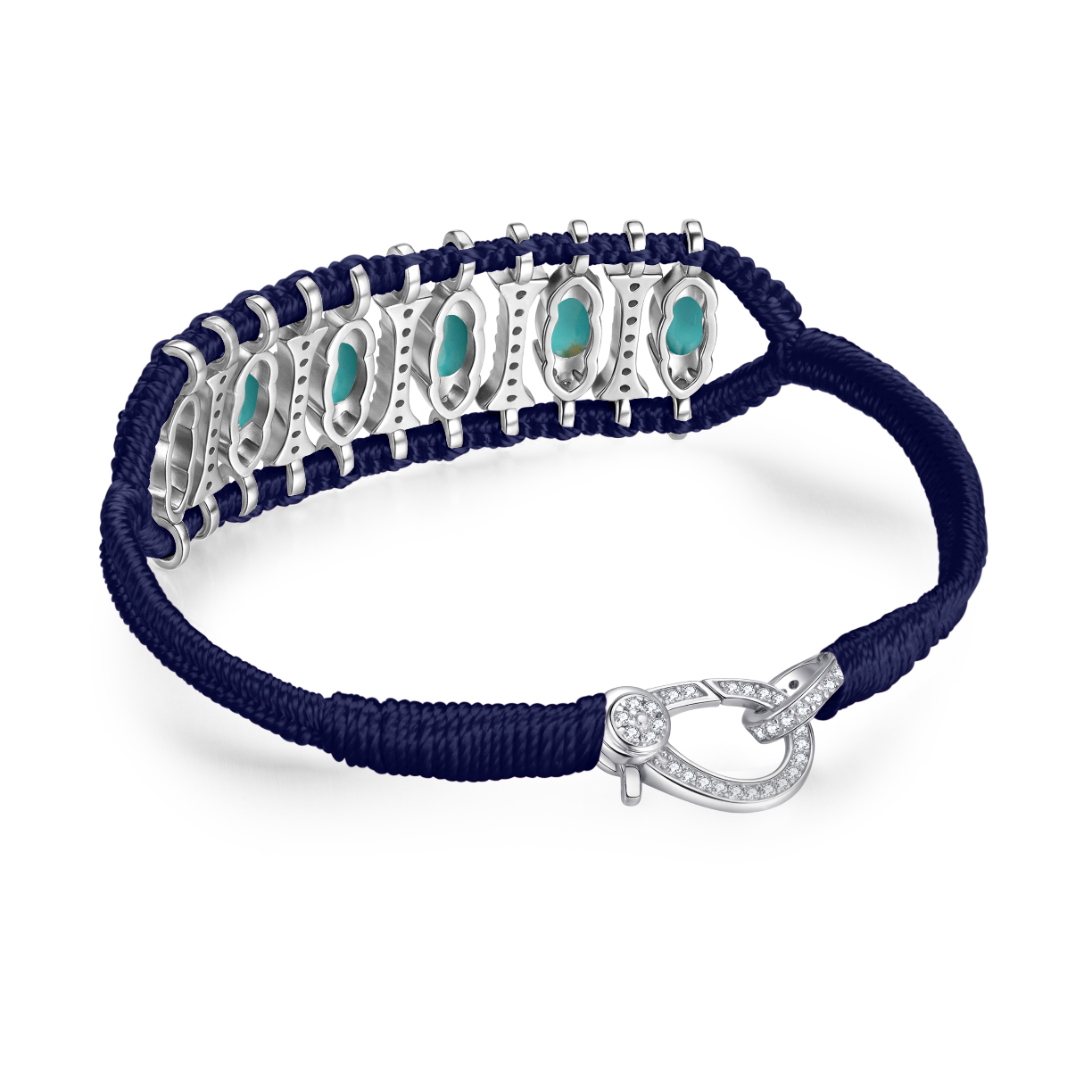 Bracelet Teresina Navy - Turquoises
