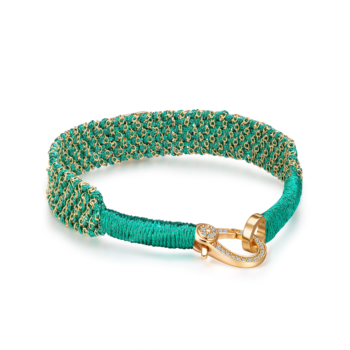 bracelet vicky émeraude - citrine de madère