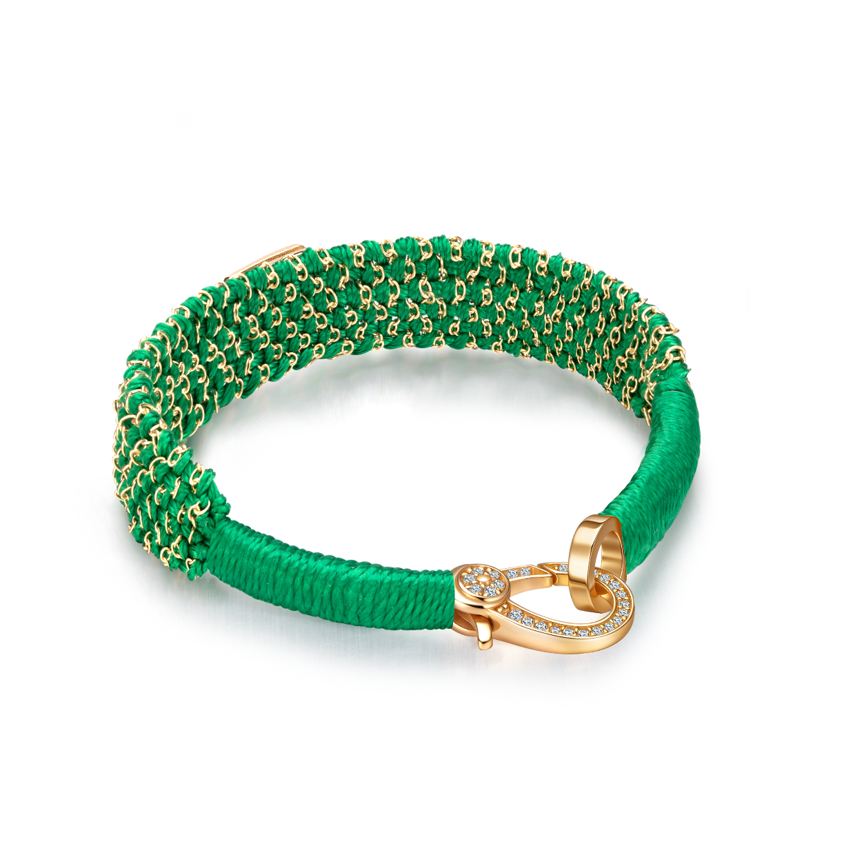 bracelet vicky vert - citrine de madère