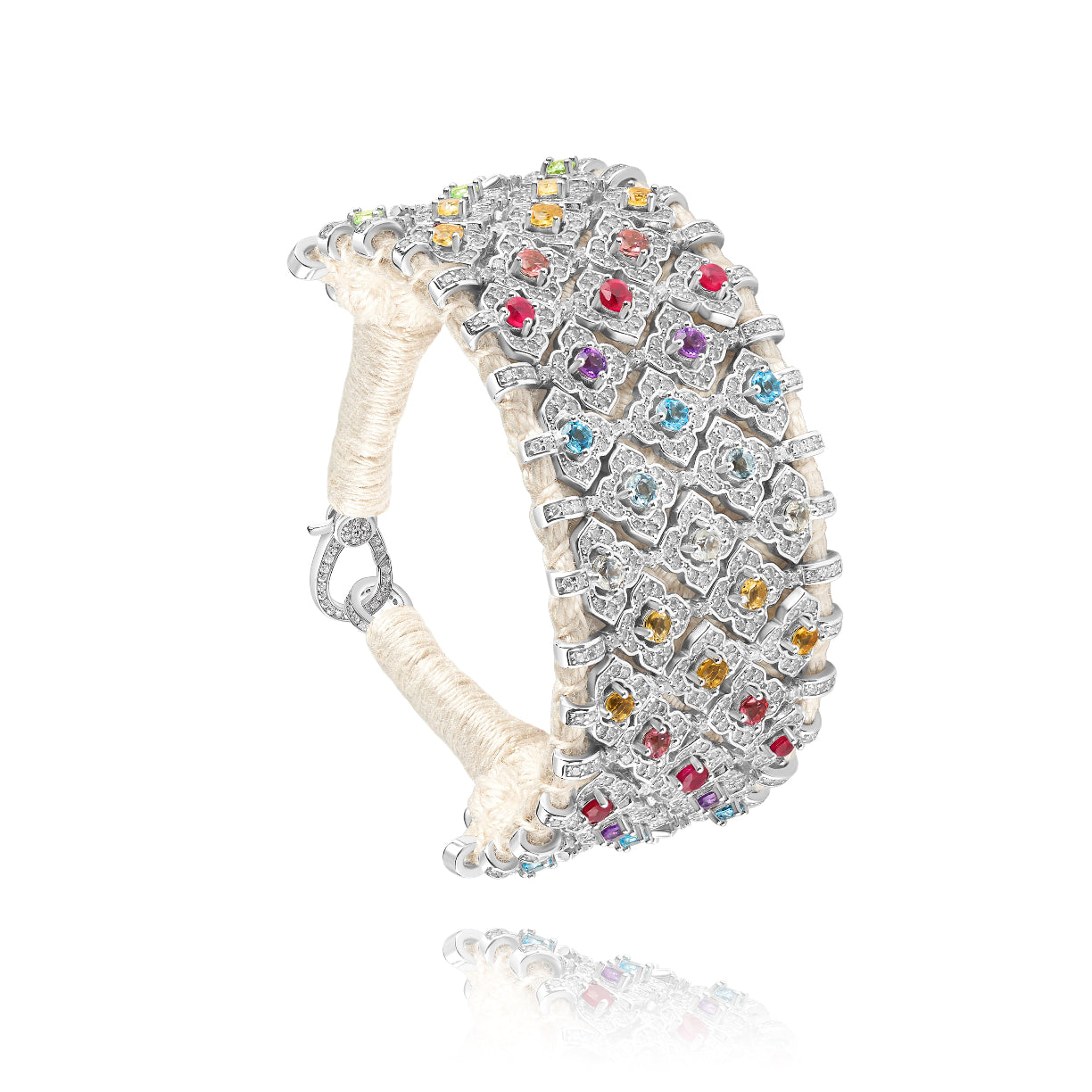 Bracelet Bahia Vanille - Rainbow