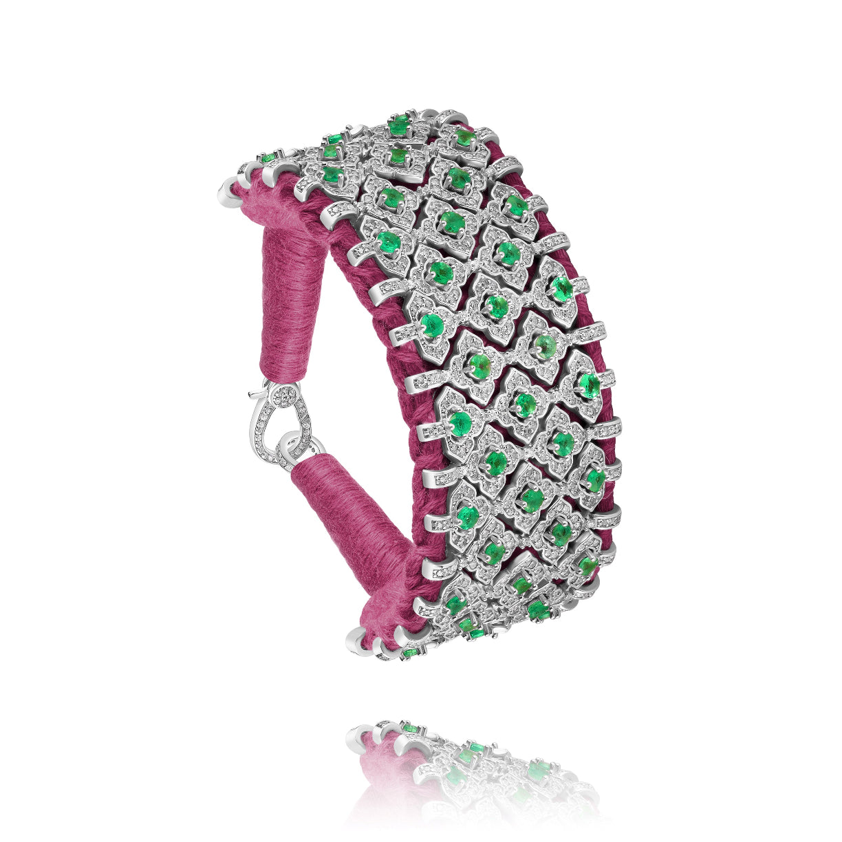 Bracelet Bahia Bambou - Emeraude