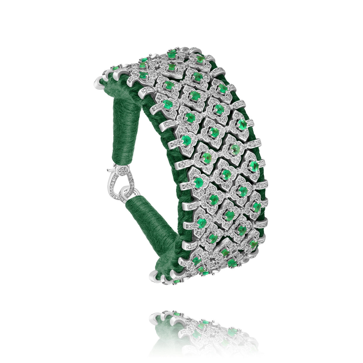 Bahia Fir-tree bracelet - Emerald