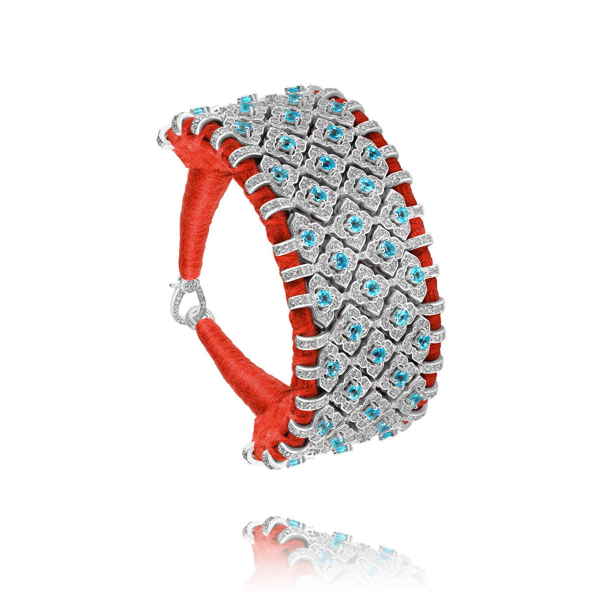Bahia Red bracelet - Topaz