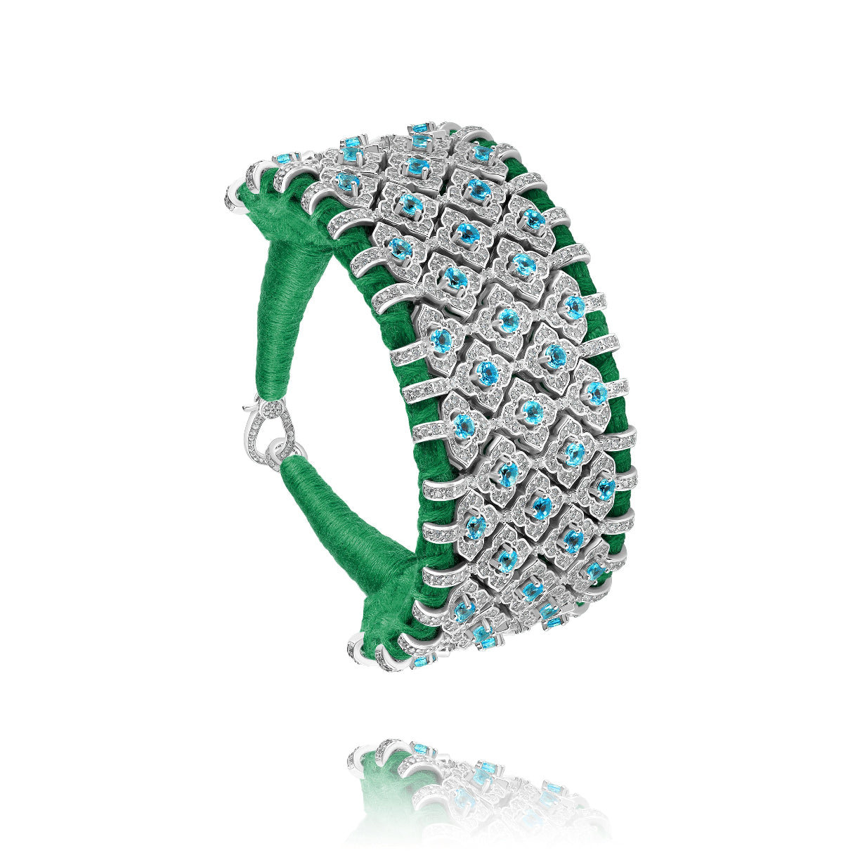 Bahia Green bracelet - Topaz