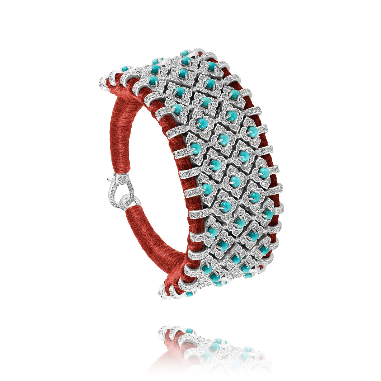 Bracelet Bahia Noisette - Turquoise