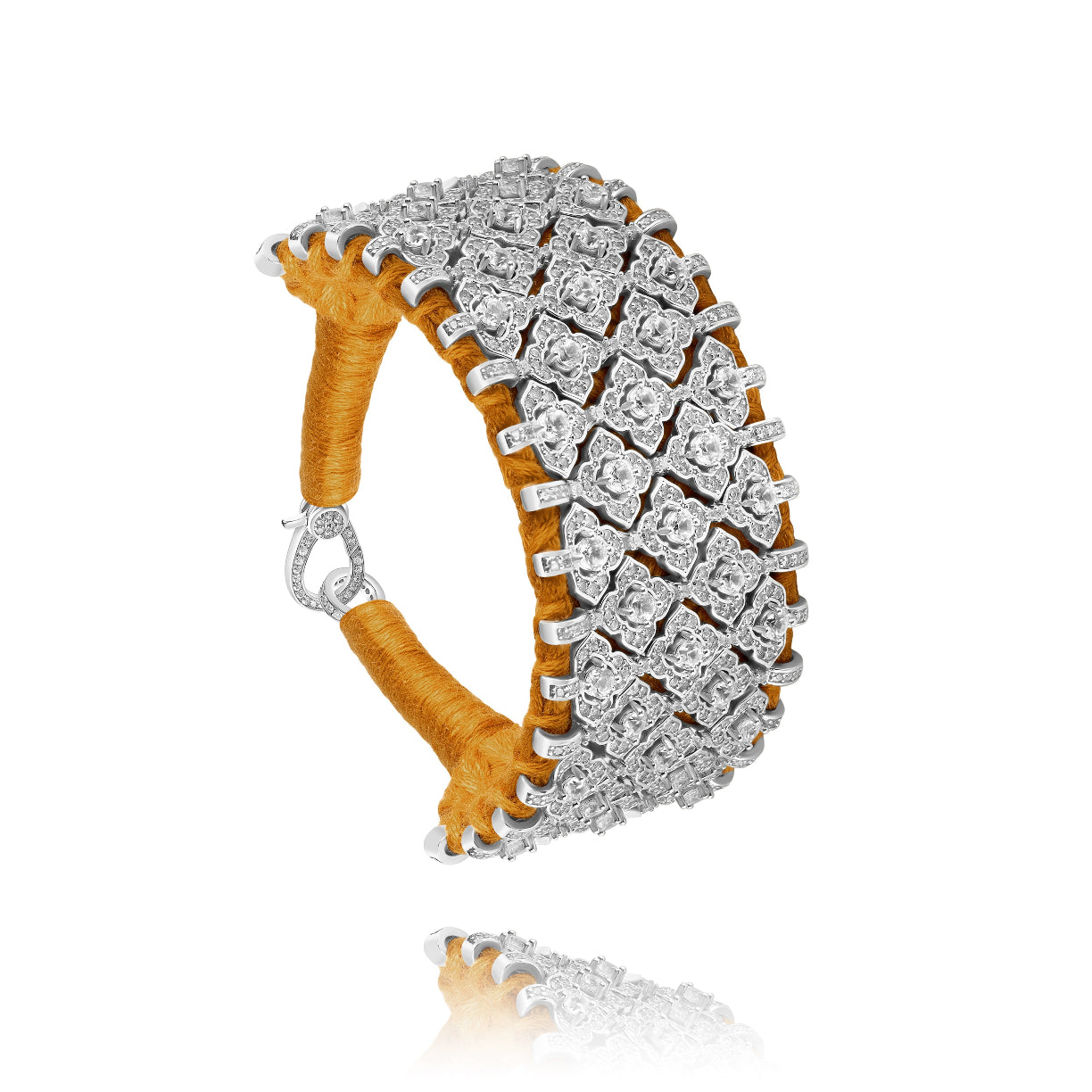 Bracelet Bahia Camel - Zircon