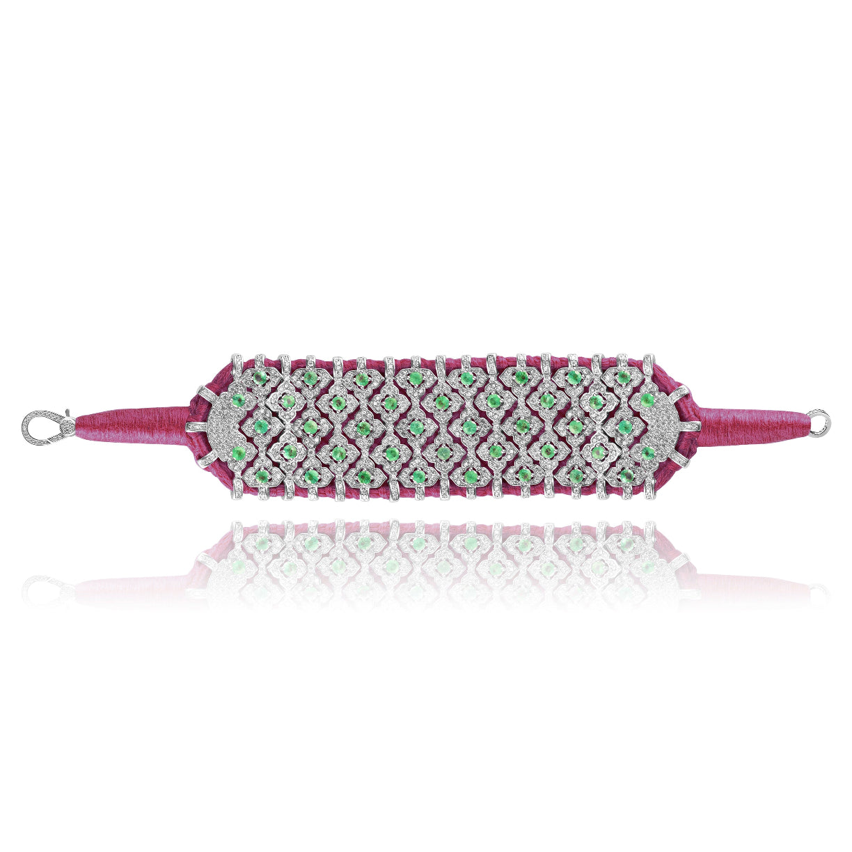 Bahia Bamboo bracelet - Emerald