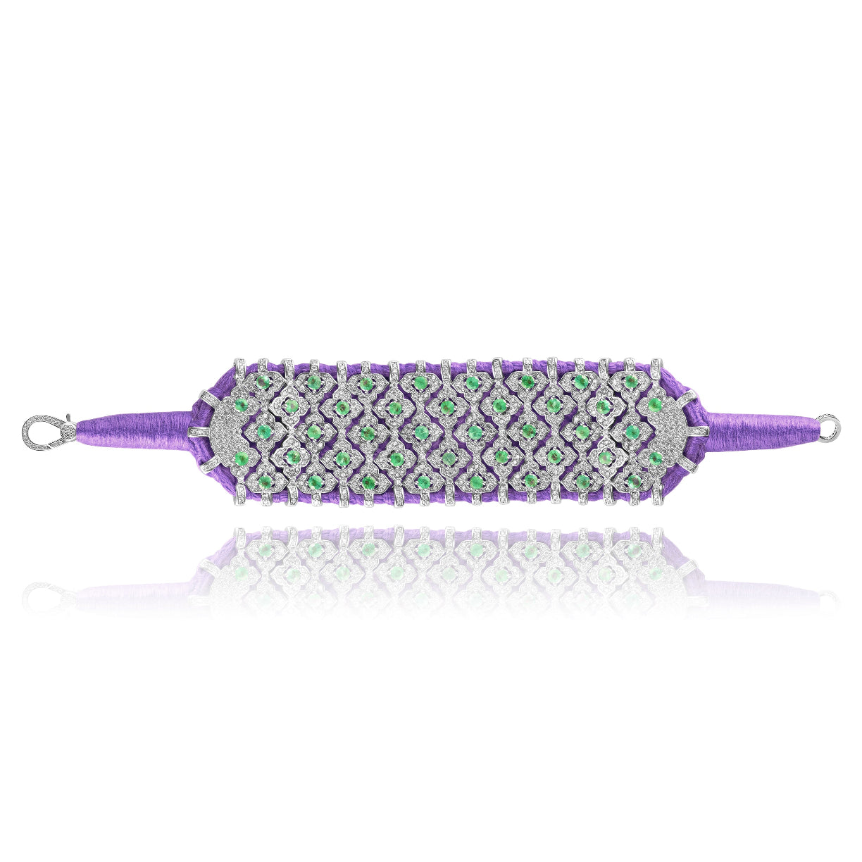 Bracelet Bahia Lilac - Emeraude