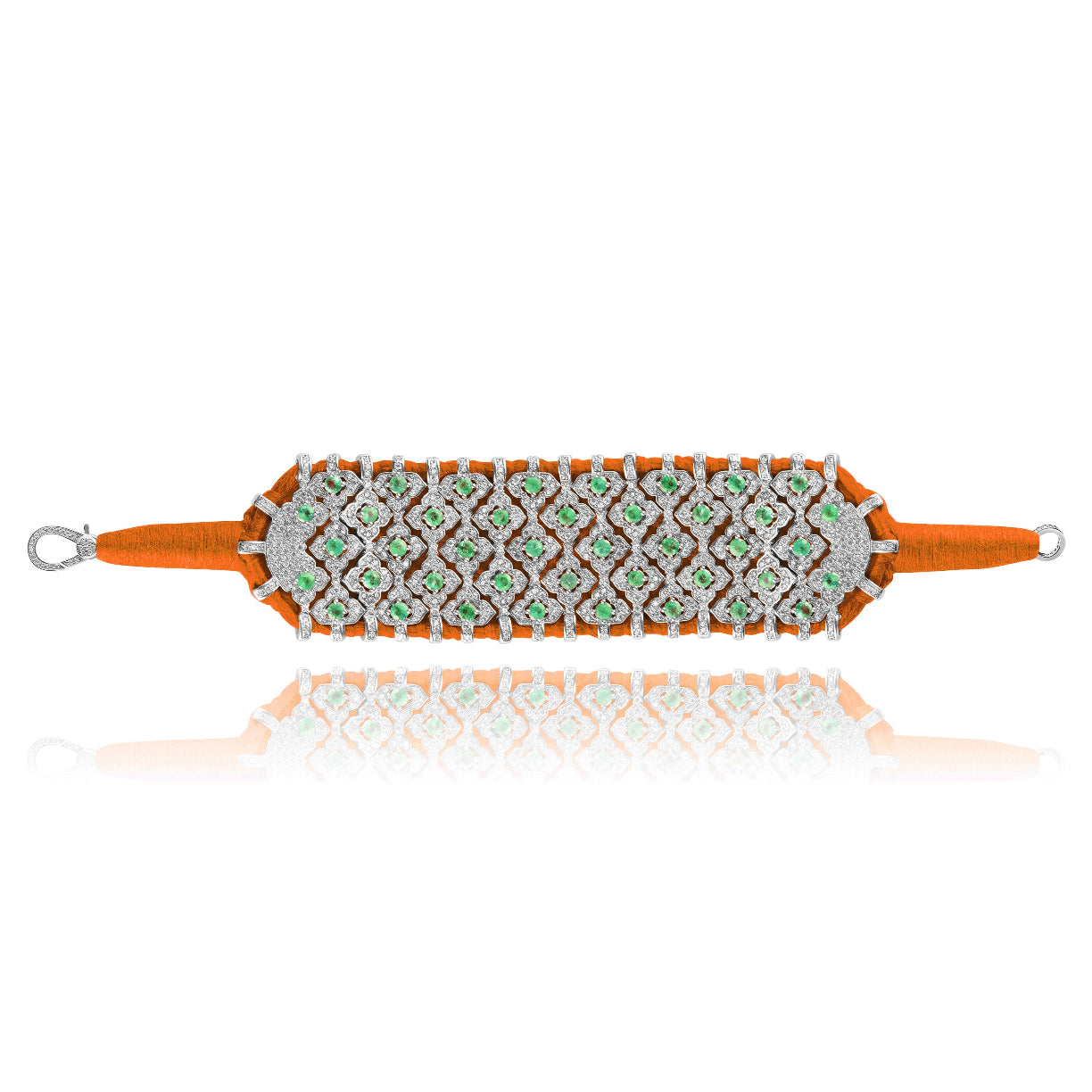 Bracelet Bahia Orange - Emeraude