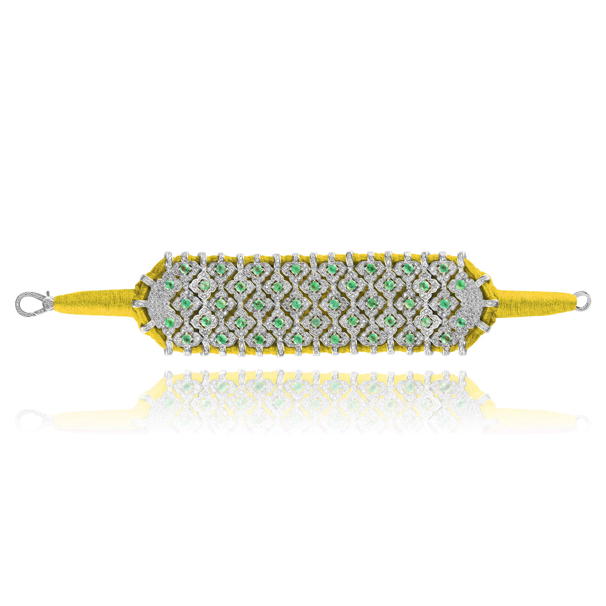 Bahia Saffron bracelet - Emerald