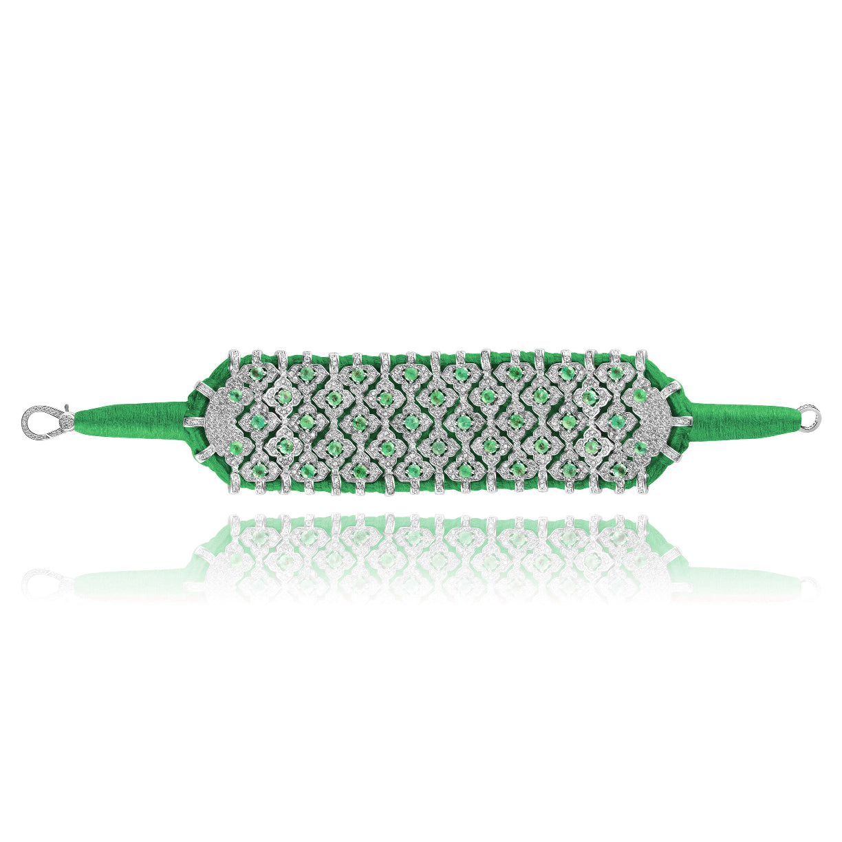Bahia Green bracelet - Emerald