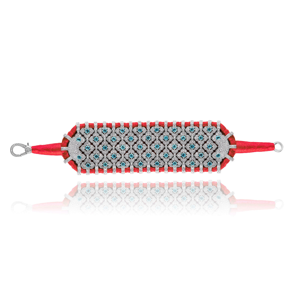 Bahia Red bracelet - Topaz