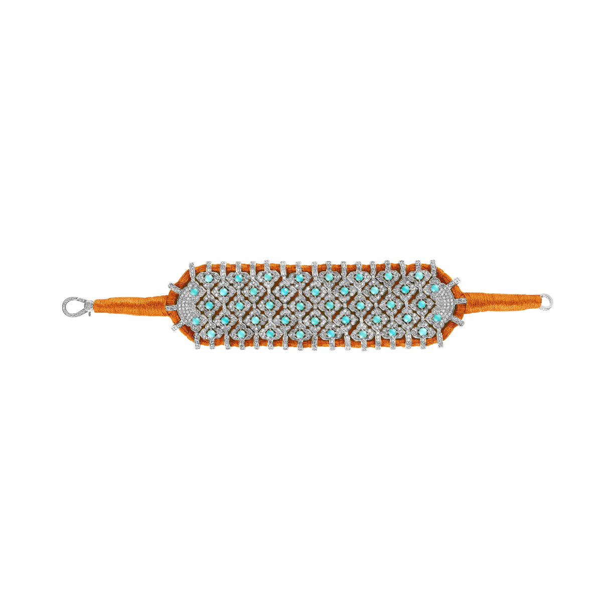 Bracelet Bahia Camel - Turquoise