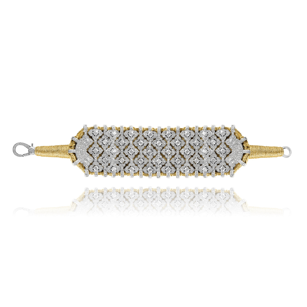Bahia Gold bracelet - Zircon