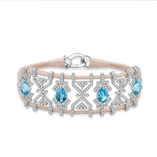 Bracelet Fortalezza vanilla - Topazes