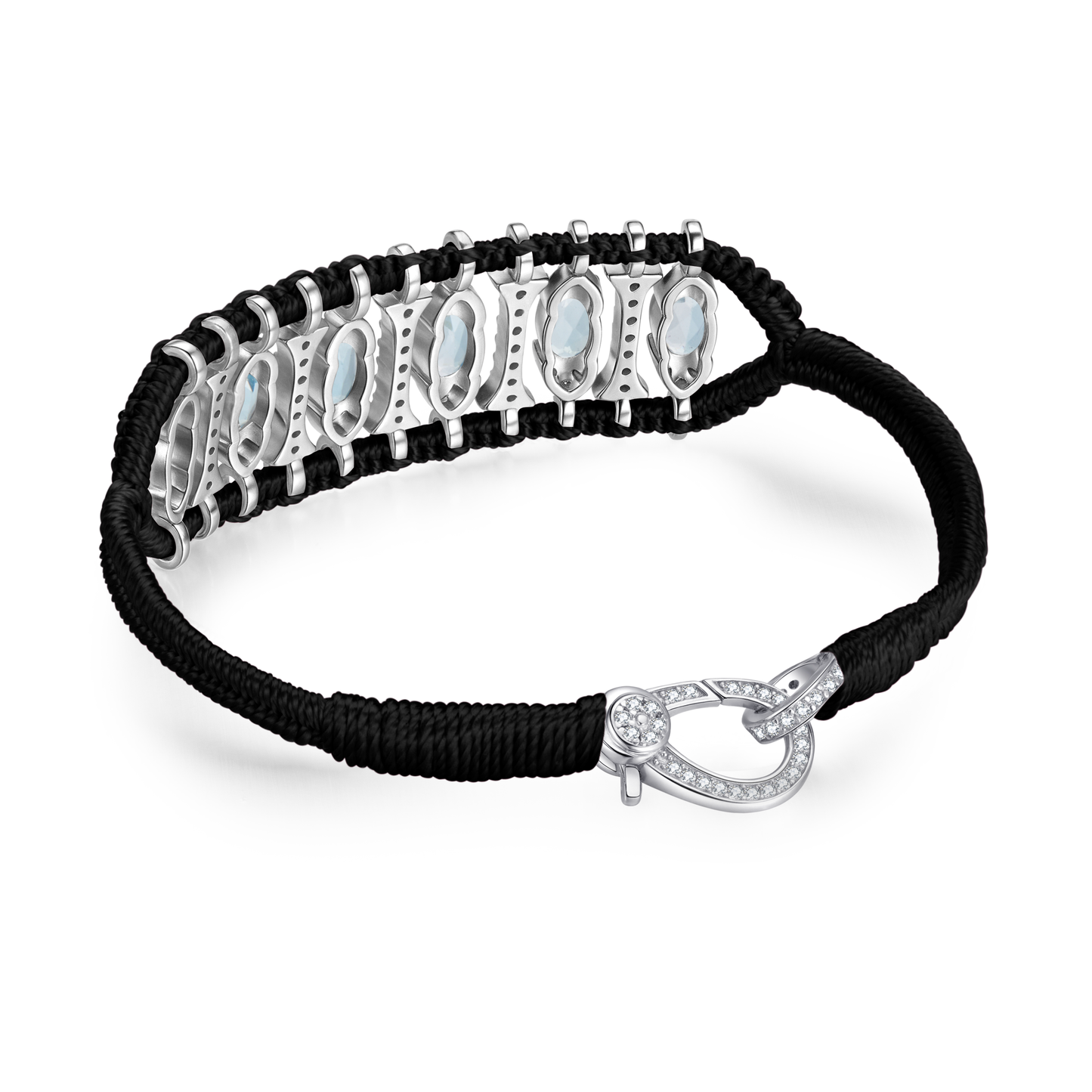 Bracelet Teresina Noir - topazes