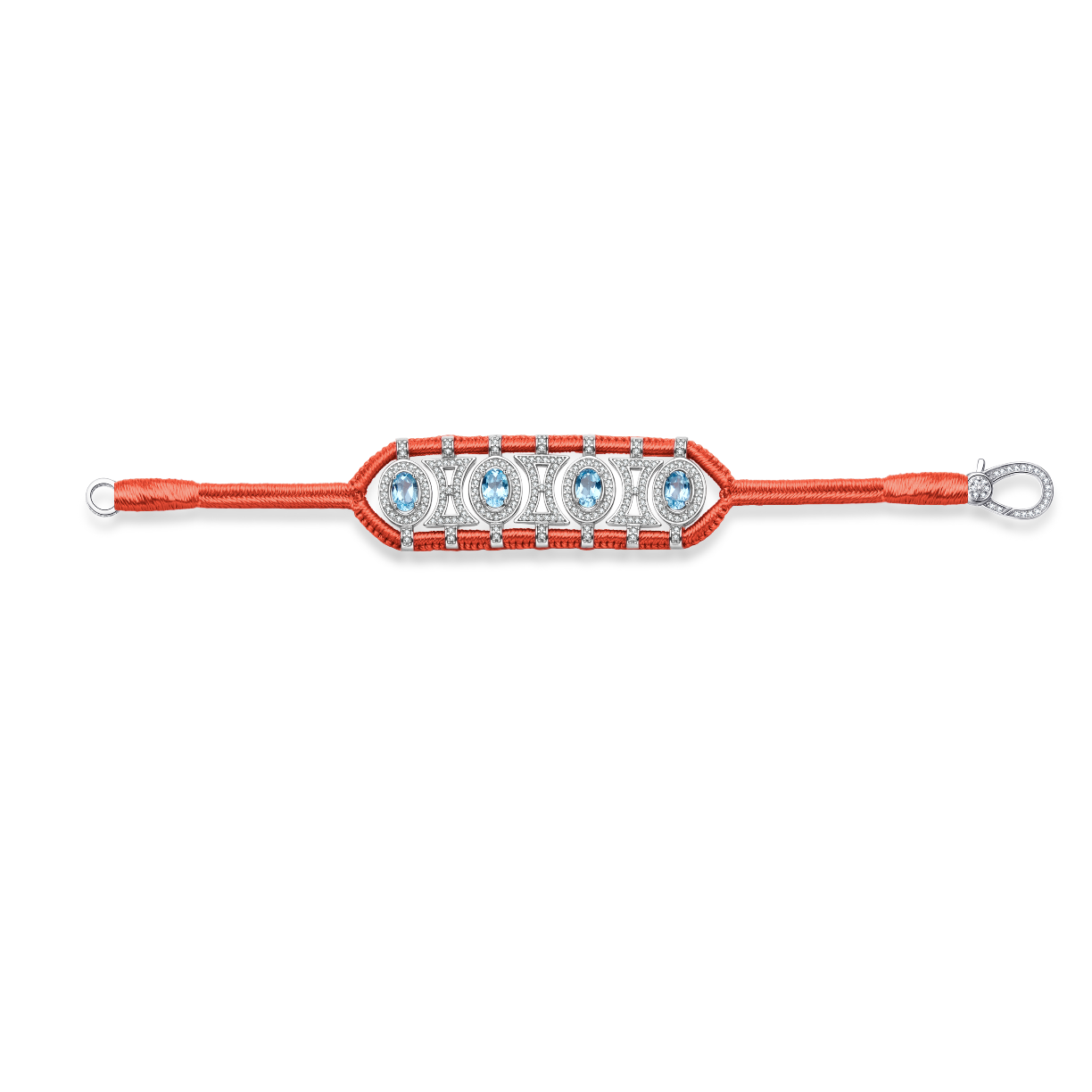 Bracelet Olinda salmon - Topazes