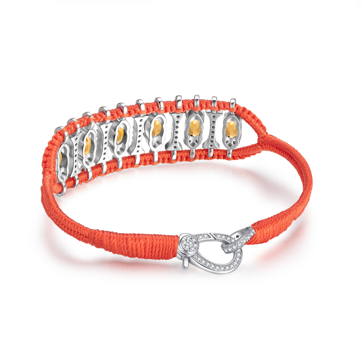 Bracelet Teresina Salmon - Citrines