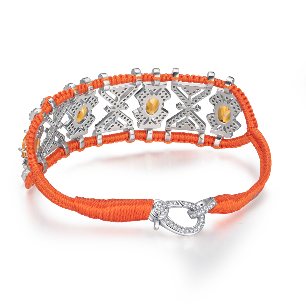 Bracelet Fortalezza Orange- Citrines