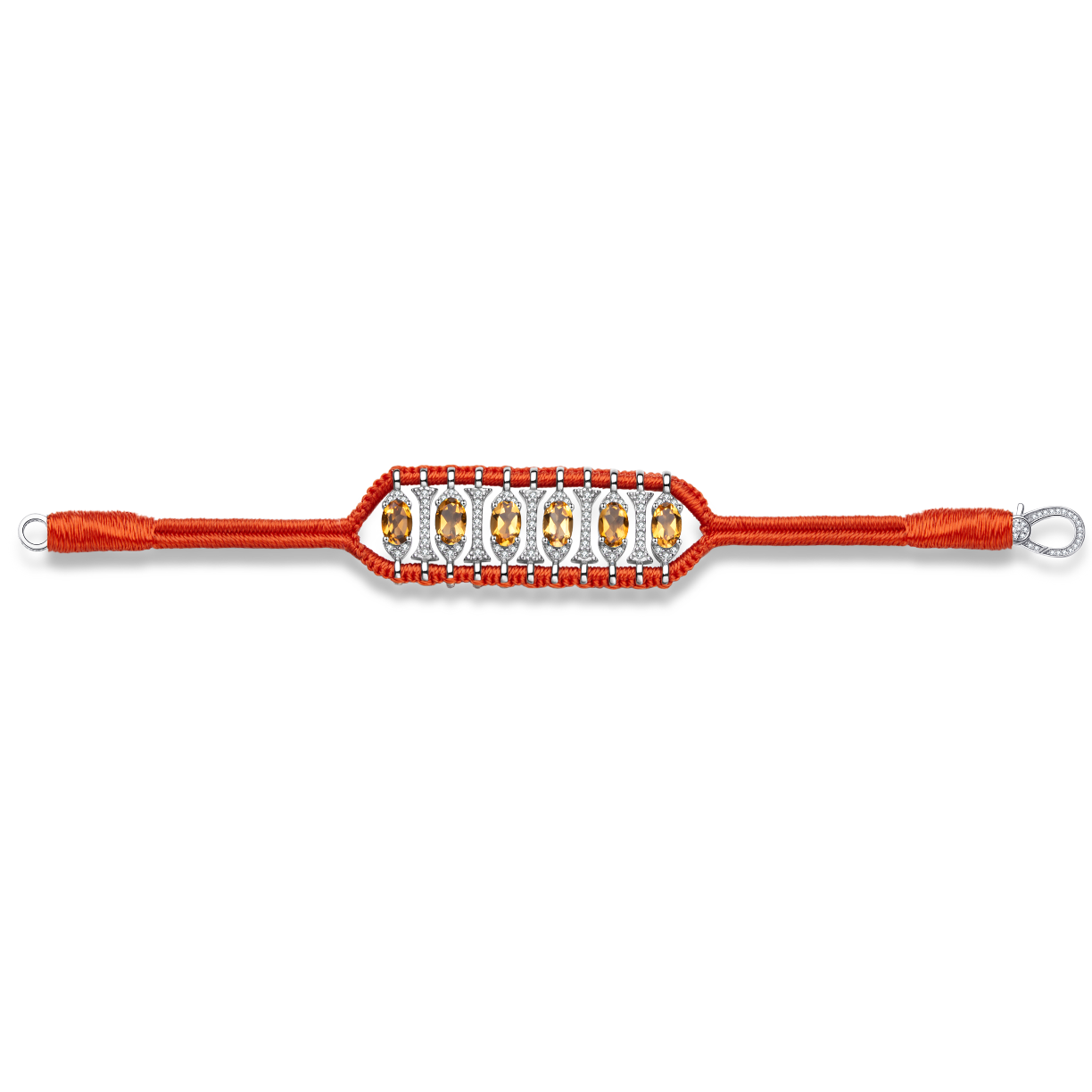 Bracelet Teresina Orange - Citrines