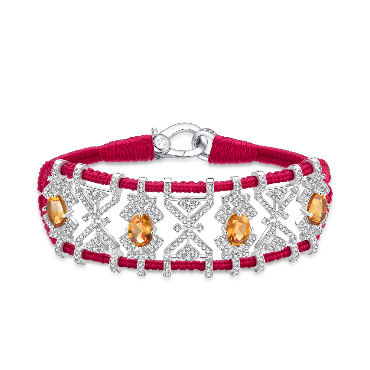 Bracelet Fortalezza Rani- Citrines